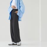 イージービューティーワイドパンツ（WEB限定サイズ） | coen【women】 | 詳細画像3 