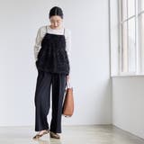 イージービューティーワイドパンツ（WEB限定サイズ） | coen【women】 | 詳細画像38 