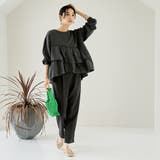 イージービューティーテーパードパンツ(WEB限定サイズ) | coen【women】 | 詳細画像5