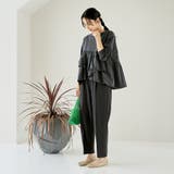 イージービューティーテーパードパンツ(WEB限定サイズ) | coen【women】 | 詳細画像7