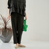 BLACK | イージービューティーテーパードパンツ(WEB限定サイズ) | coen【women】