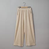 フェレットライクベロアイージーワイドパンツ | coen【women】 | 詳細画像22 