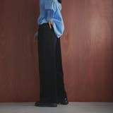 フェレットライクベロアイージーワイドパンツ | coen【women】 | 詳細画像3 