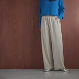 NATURAL | フェレットライクベロアイージーワイドパンツ | coen【women】