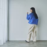 ロールアップワイドデニムパンツ | coen【women】 | 詳細画像17 