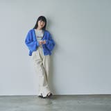 ロールアップワイドデニムパンツ | coen【women】 | 詳細画像18 