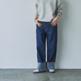 ロールアップワイドデニムパンツ | coen【women】 | 詳細画像2 