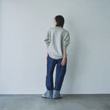 ロールアップワイドデニムパンツ | coen【women】 | 詳細画像4 