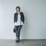 ロールアップワイドデニムパンツ | coen【women】 | 詳細画像9 