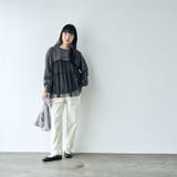 マルチファンクションやみつき裏起毛テーパードパンツ（WEB限定サイズ） | coen【women】 | 詳細画像16 