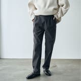 DK.GRAY | マルチファンクションやみつき裏起毛テーパードパンツ（WEB限定サイズ） | coen【women】