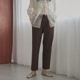 DK.BROWN | マルチファンクションやみつき裏起毛テーパードパンツ（WEB限定サイズ） | coen【women】