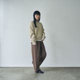 イージービューティー裏起毛ワイドパンツ（WEB限定サイズ） | coen【women】 | 詳細画像13 