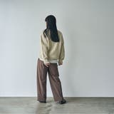 イージービューティー裏起毛ワイドパンツ（WEB限定サイズ） | coen【women】 | 詳細画像14 
