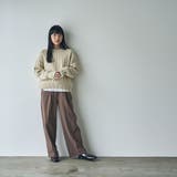 イージービューティー裏起毛ワイドパンツ（WEB限定サイズ） | coen【women】 | 詳細画像15 