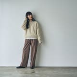 イージービューティー裏起毛ワイドパンツ（WEB限定サイズ） | coen【women】 | 詳細画像16 