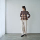 イージービューティー裏起毛ワイドパンツ（WEB限定サイズ） | coen【women】 | 詳細画像30 
