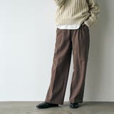 MOCA | イージービューティー裏起毛ワイドパンツ（WEB限定サイズ） | coen【women】