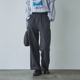 起毛ウールライクギャザーウエストパンツ | coen【women】 | 詳細画像13 