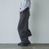 起毛ウールライクギャザーウエストパンツ | coen【women】 | 詳細画像14 