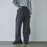 起毛ウールライクギャザーウエストパンツ | coen【women】 | 詳細画像15 