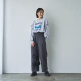 起毛ウールライクギャザーウエストパンツ | coen【women】 | 詳細画像17 
