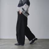 BLACK | 起毛ツイルランタンパンツ | coen【women】