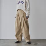 BEIGE | 起毛ツイルランタンパンツ | coen【women】