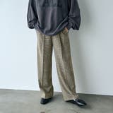イージービューティーチェックワイドパンツ（WEB限定サイズ） | coen【women】 | 詳細画像13 