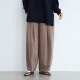 BEIGE | ウールライクイージーカーブパンツ | coen【women】