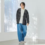 【トレンド＆体型カバー両立/全骨格OK】カーブデニムパンツ | coen【women】 | 詳細画像10 