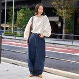 【トレンド＆体型カバー両立/全骨格OK】カーブデニムパンツ | coen【women】 | 詳細画像15 