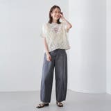 【トレンド＆体型カバー両立/全骨格OK】カーブデニムパンツ | coen【women】 | 詳細画像22 