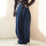 【トレンド＆体型カバー両立/全骨格OK】カーブデニムパンツ | coen【women】 | 詳細画像28 