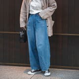 【トレンド＆体型カバー両立/全骨格OK】カーブデニムパンツ | coen【women】 | 詳細画像9 