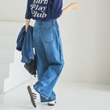 【スタイルアップ叶う】サイドラインカットオフバギーデニムパンツ | coen【women】 | 詳細画像22