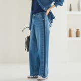 【スタイルアップ叶う】サイドラインカットオフバギーデニムパンツ | coen【women】 | 詳細画像23