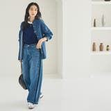 【スタイルアップ叶う】サイドラインカットオフバギーデニムパンツ | coen【women】 | 詳細画像24
