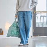 【スタイルアップ叶う】サイドラインカットオフバギーデニムパンツ | coen【women】 | 詳細画像3
