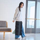 【スタイルアップ叶う】サイドラインカットオフバギーデニムパンツ | coen【women】 | 詳細画像7
