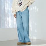 【スタイルアップ叶う】サイドラインカットオフバギーデニムパンツ | coen【women】 | 詳細画像8
