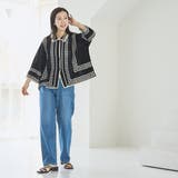 デニムストレートパンツ | coen【women】 | 詳細画像9 