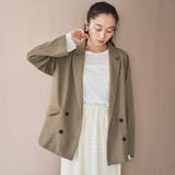 ウールライクWブレストジャケット | coen【women】 | 詳細画像11 