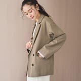 ウールライクWブレストジャケット | coen【women】 | 詳細画像12 