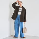 ウールライクWブレストジャケット | coen【women】 | 詳細画像22 