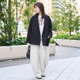 ウールライクWブレストジャケット | coen【women】 | 詳細画像4 