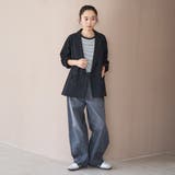 ウールライクWブレストジャケット | coen【women】 | 詳細画像8 