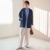 リネンライク ダブルブレストテーラードジャケット | coen【women】 | 詳細画像15 