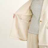 リネンタッチ半袖シャツジャケット | coen【women】 | 詳細画像18 