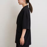 リネンタッチ半袖シャツジャケット | coen【women】 | 詳細画像28 